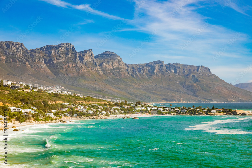 Clifton Beach and  appartments in Cape Town South Africa.