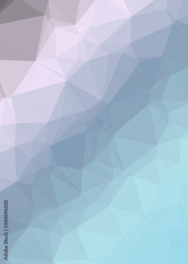 Obraz premium Sky Color Abstract trianglify Generative Art background illustration