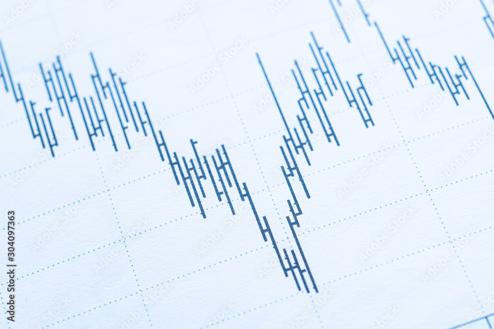 Detail graphics stock exchange Detail graphics stock exchange