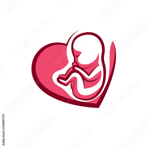Newborn baby drawn vector illustration isolated on white. Innocent child, happy concern concept.