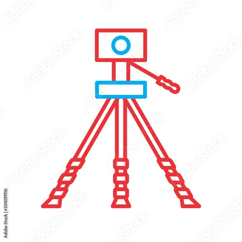Geodesy Icon Isolated On Abstract Background