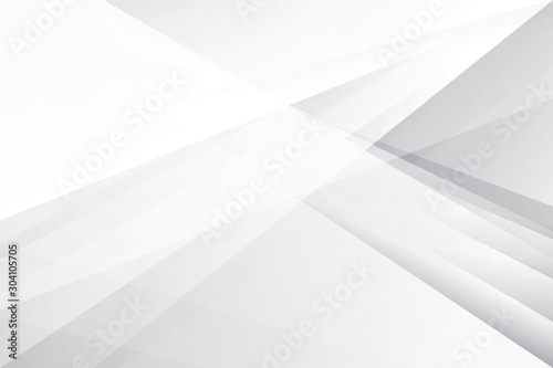 Abstract geometric white and gray color background. Vector, illustration.	