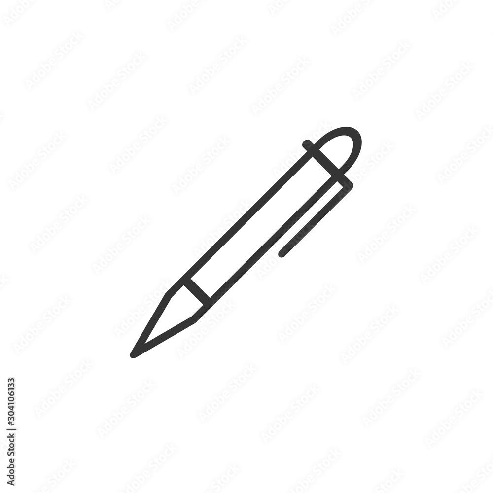 Pen Icon Vector Illustration Pen Icon Vector Illustration