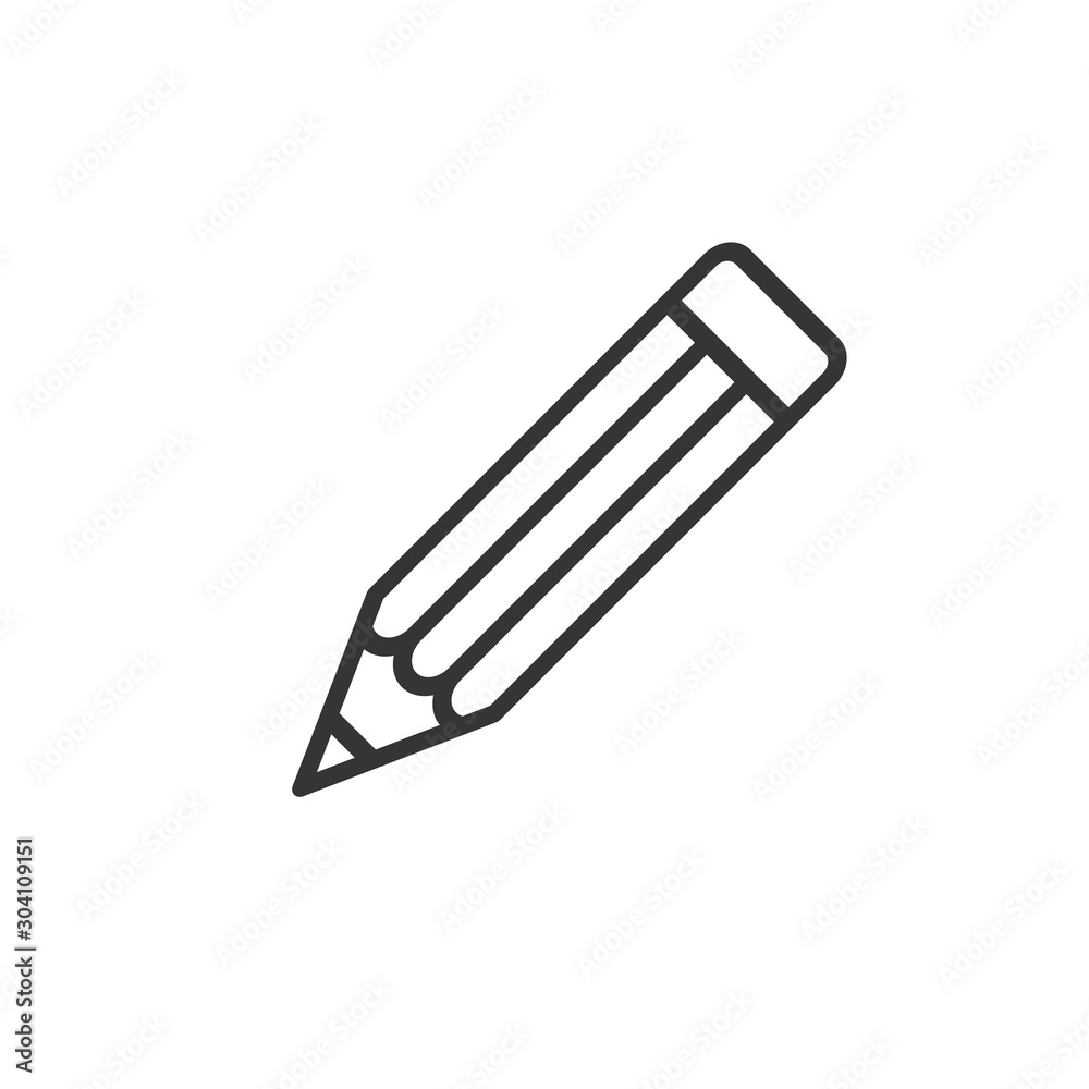 Pencil Icon Vector Illustration Pencil Icon Vector Illustration