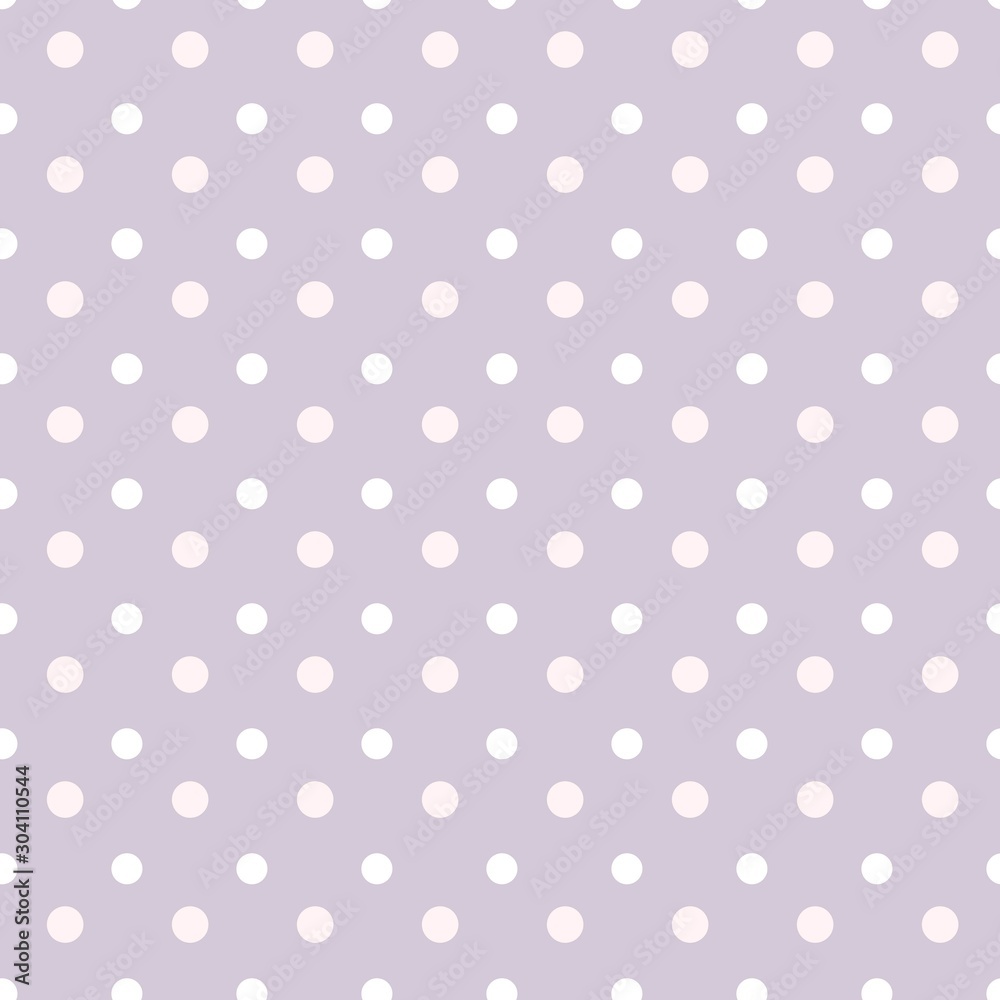 Design of stylish fabric in pale pink peas, seamless pattern in lilac colors, also for packaging design
