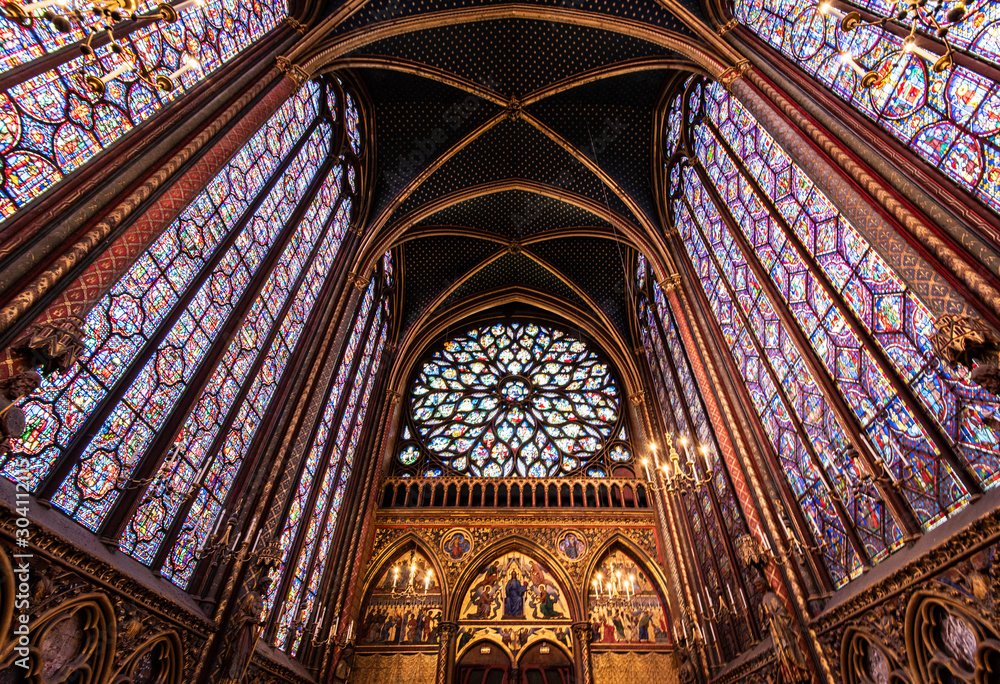 Glorious stained glass