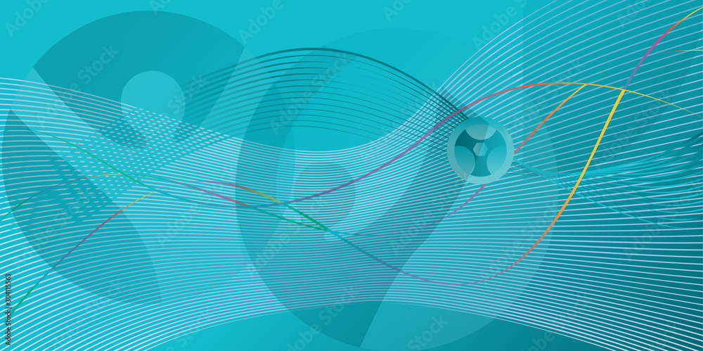 Soccer European championship. 2020 Abstract Turquoise background soccer abstract pattern Football. Poster Europe Champion League award cup, Soccer ball, Winner, world WIN Finale Game trend Wallpaper - obrazy, fototapety, plakaty 