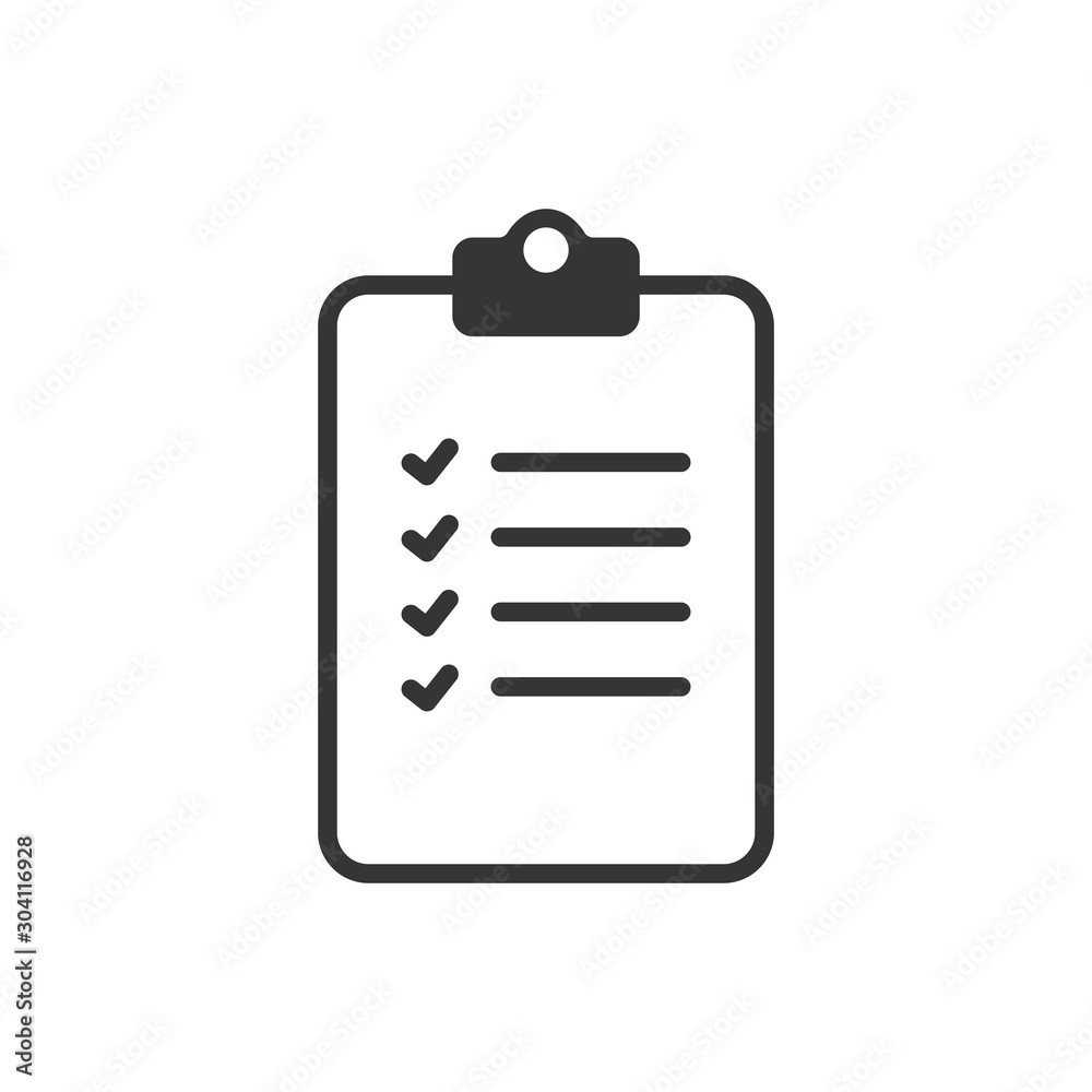 Clipboard Icon Vector Illustration Clipboard Icon Vector Illustration
