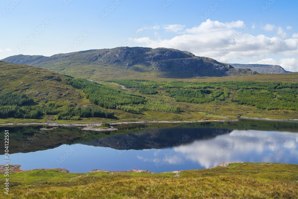 Loch Loyne in the Scottish highlands Loch Loyne in the Scottish highlands