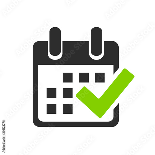 Obraz na płótnie Save the date, vector calendar icon w salonie