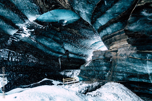 Ice Cave Katla Island Vik photo