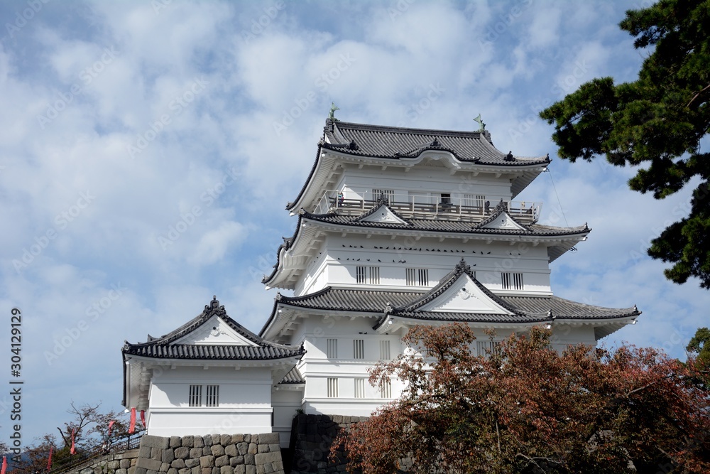 Medieval castle, Odawara, Japan