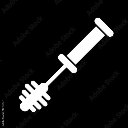  Toilet Brush Icon Isolated On Abstract Background