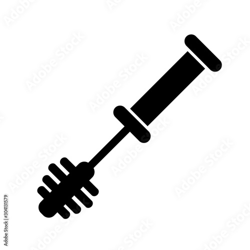  Toilet Brush Icon Isolated On Abstract Background
