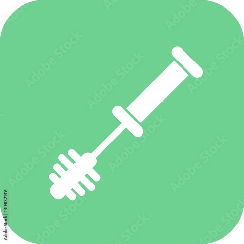  Toilet Brush Icon Isolated On Abstract Background