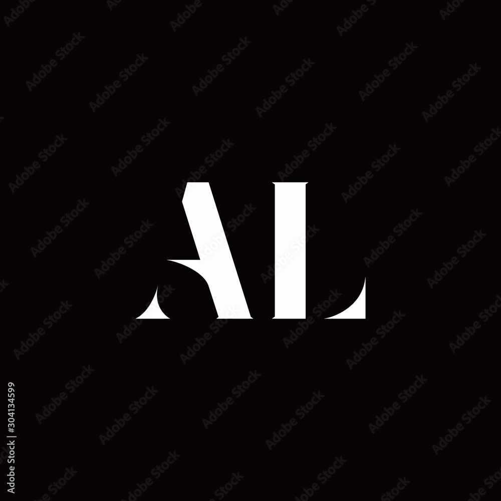 AL Logo Letter Initial Logo Designs Template AL Logo Letter Initial Logo Designs Template