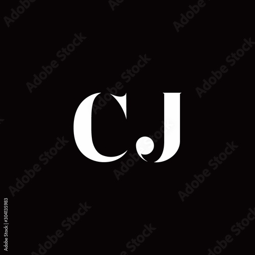 CJ Logo Letter Initial Logo Designs Template