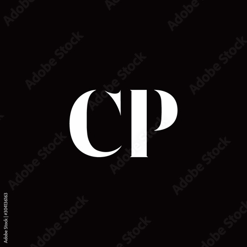 CP Logo Letter Initial Logo Designs Template