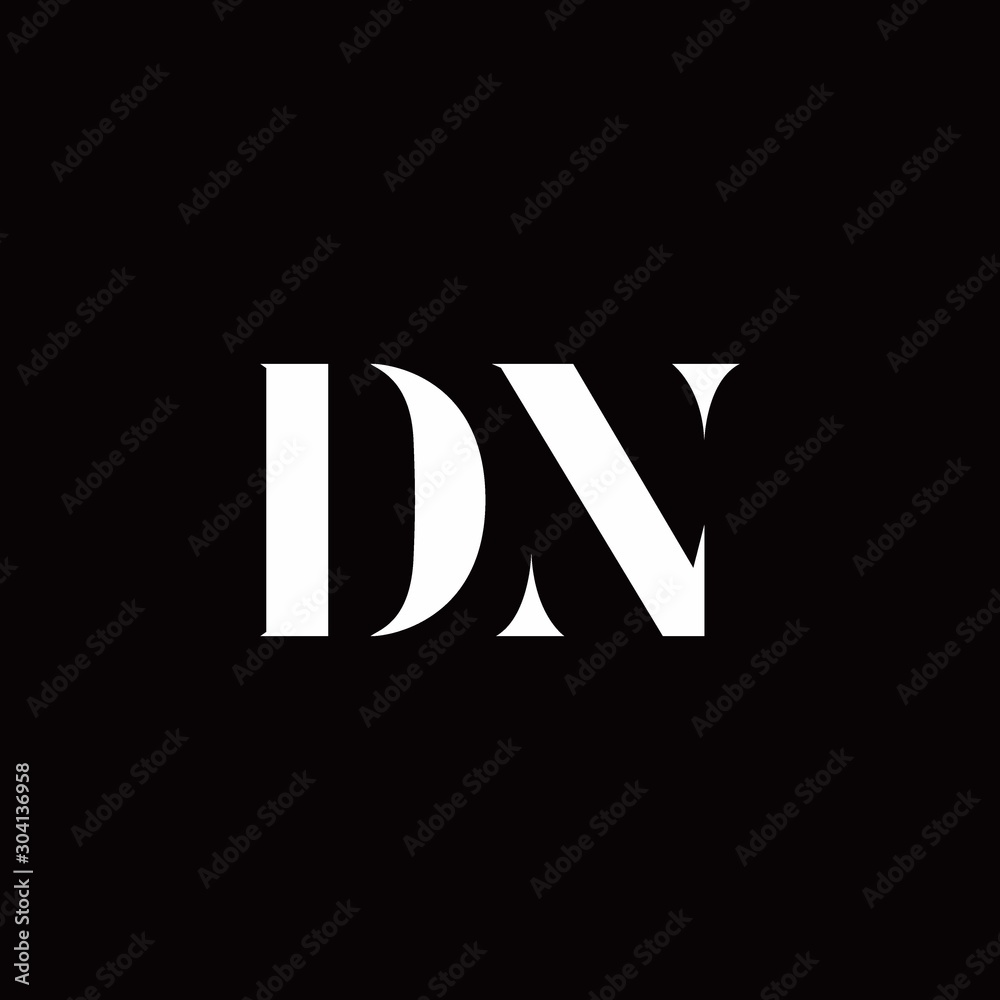 DN Logo Letter Initial Logo Designs Template DN Logo Letter Initial Logo Designs Template