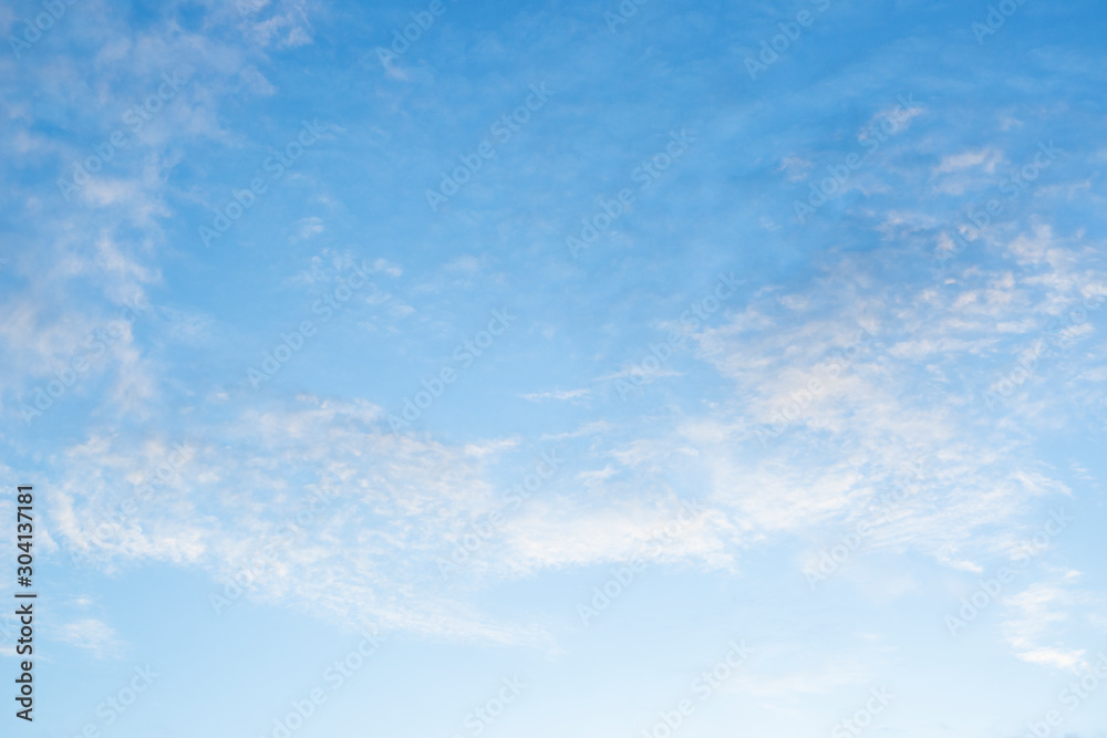 Blue sky with natural white clouds landscape- Image Blue sky with natural white clouds landscape- Image