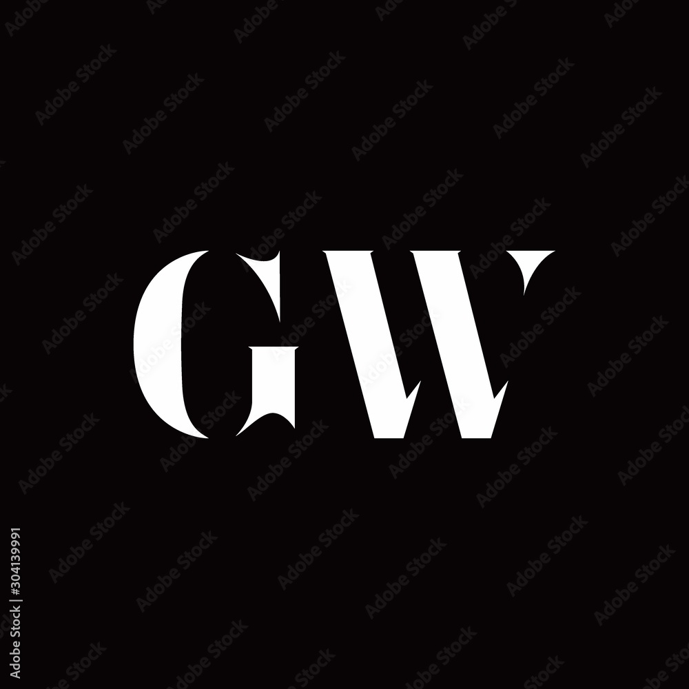 GW Logo Letter Initial Logo Designs Template GW Logo Letter Initial Logo Designs Template
