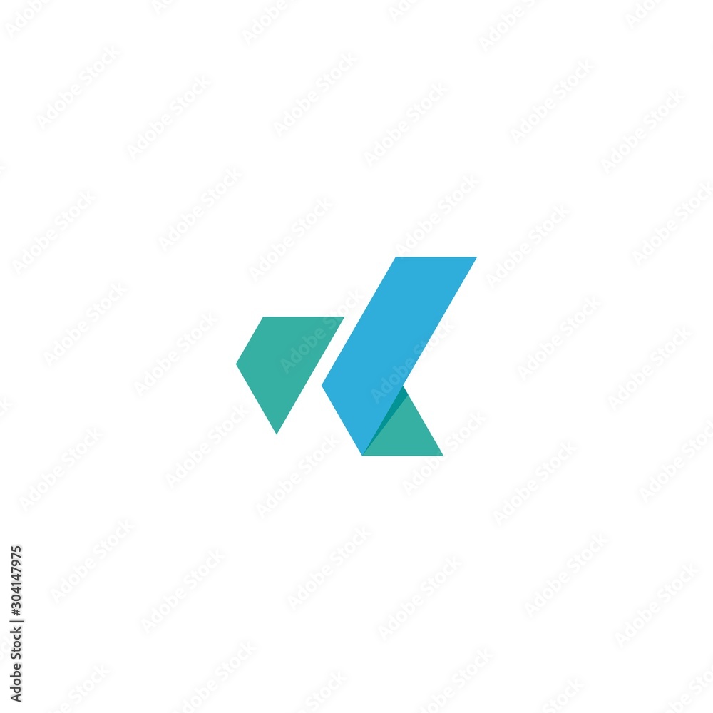 K initial logo design vector K initial logo design vector
