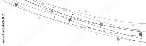 stars on strings background for christmas time