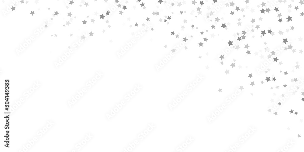 confetti stars background for christmas time