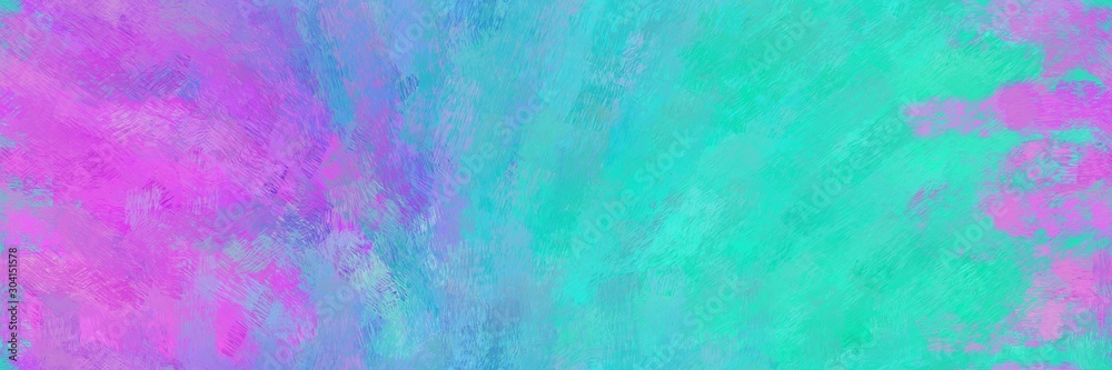 seamless pattern. grunge abstract background with medium turquoise, orchid and light pastel purple color. can be used as wallpaper, texture or fabric fashion printing