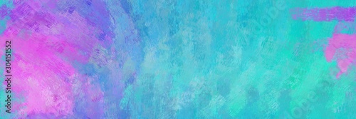 background pattern. grunge abstract background with medium turquoise, orchid and light pastel purple color. can be used as wallpaper, texture or fabric fashion printing