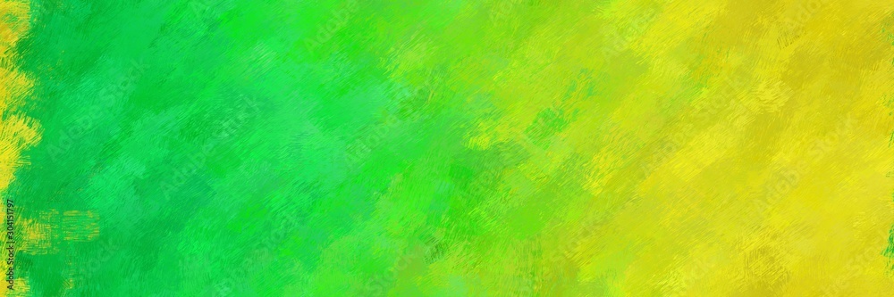 Obraz premium abstract seamless pattern brush painted design with lime green, golden rod and yellow green color. can be used as wallpaper, texture or fabric fashion printing