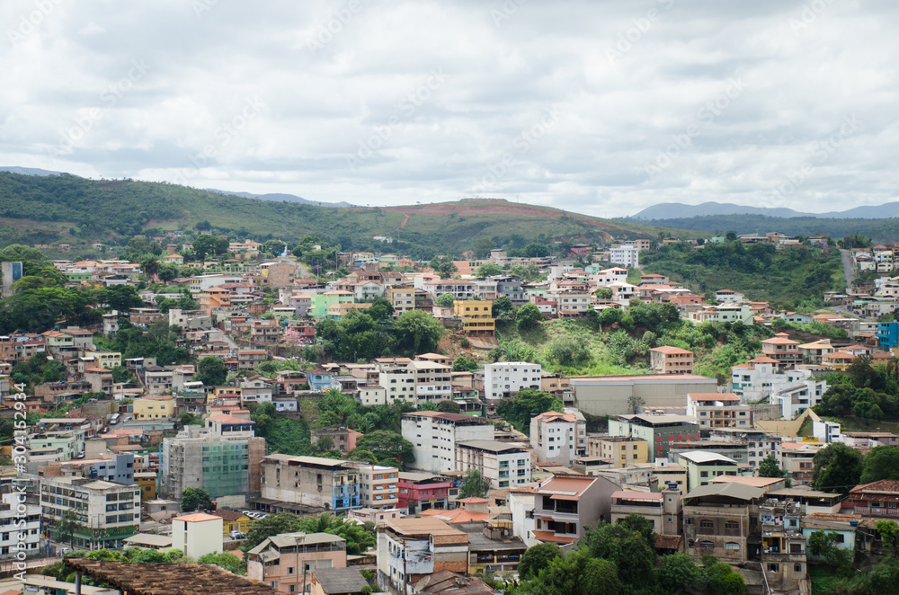 View of Congonhas City. Minas Gerais, Brazil