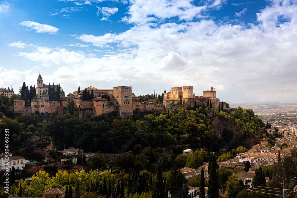Alhambra, Granada, Spanien