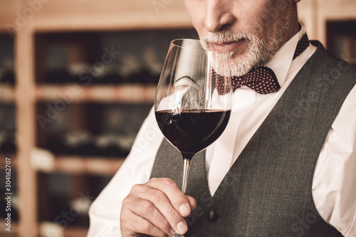 Papier peint Sommelier Concept