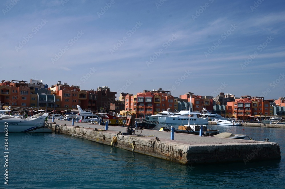 Fototapeta premium Marina de Hurghada (Égypte)