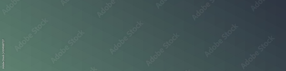 Fototapeta premium Green Color Abstract trianglify Generative Art background illustration