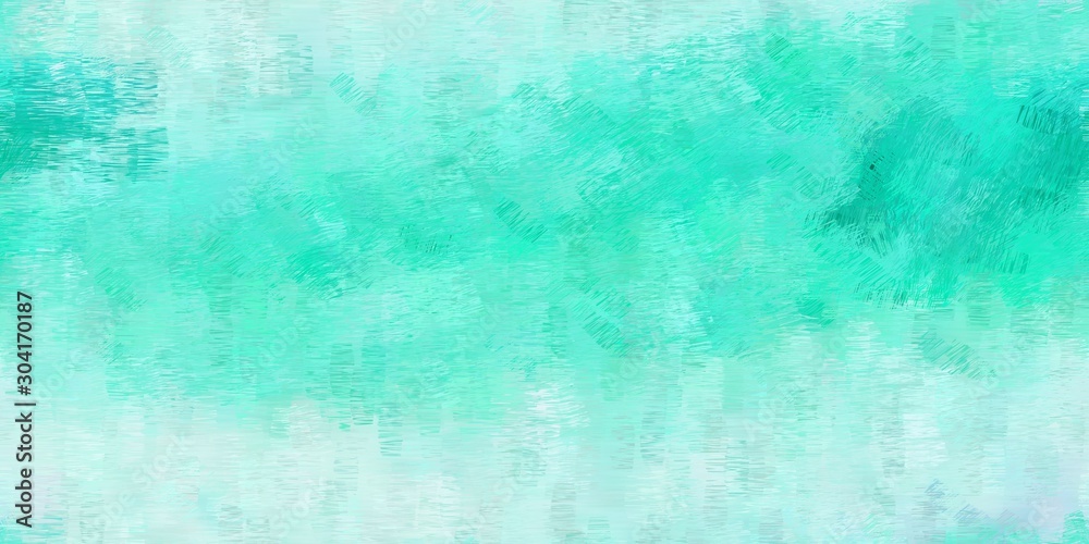 background pattern. grunge abstract background with aqua marine, pale turquoise and dark turquoise color. can be used as wallpaper, texture or fabric fashion printing