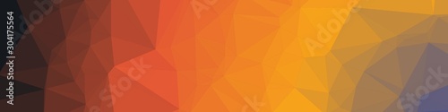 Rainbow Color Abstract trianglify Generative Art background illustration