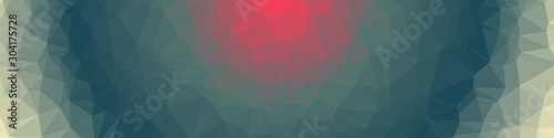 Rainbow Color Abstract trianglify Generative Art background illustration