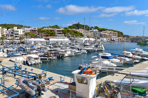 Hafen mit Booten in Cala Rajada / Mallorca photo