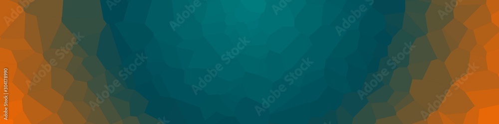 Obraz premium water Color Abstract trianglify Generative Art background illustration