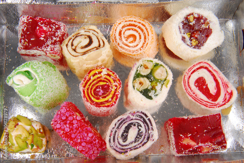 Slika na platnu sweets traditional Turkish in gift box