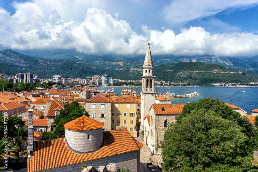 Old Town and Fort Budva Montenegro, Europe