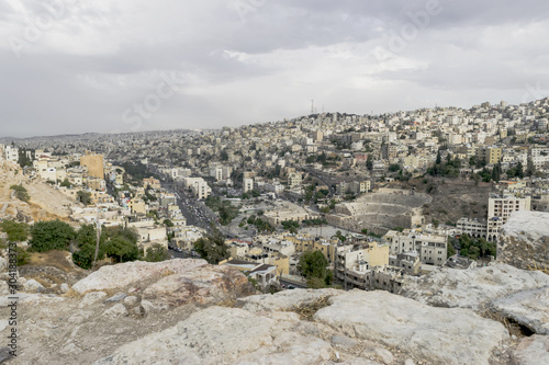 Amman Giordania Vista sull'anfiteatro