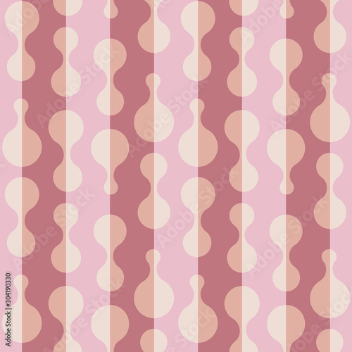 Abstract repeating drops. Vector spotty seamless pattern.