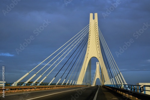the road bridge over the river Arade in Portimao - Portugal 01.Nov.2019