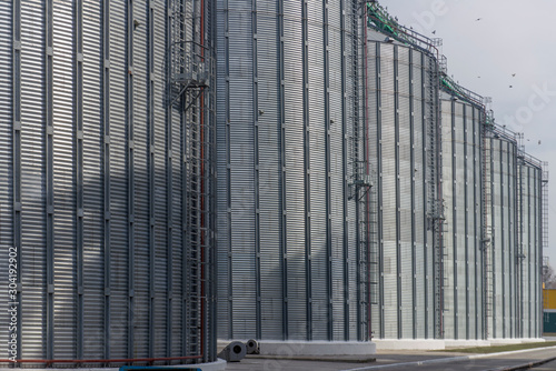 Granary specially equipped place for long-term storage of grain