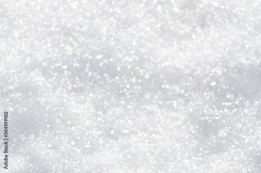 Snowy abstract white background, winter frosty landscape, festive mood concept