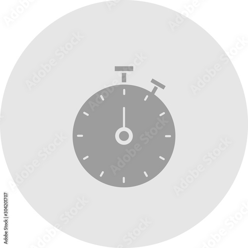 Stop Watch icon isolated on abstract background