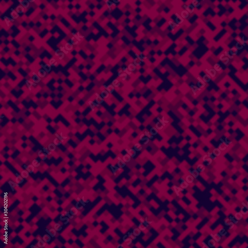 Abstract geometrical background with blur effect. Colorful illustration with small colored particles.